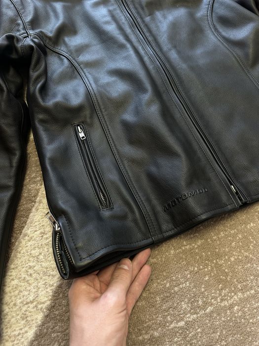 Мото куртка Schott Perfecto Alpinestars шкіряна чоловіча