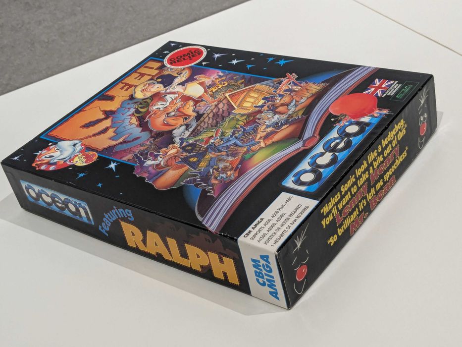 Sleepwalker gra Amiga BIG BOX Eng z 1993 r.