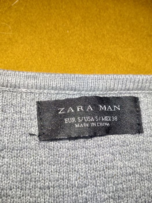 Koszulka, bluzka, szara, Zara, S