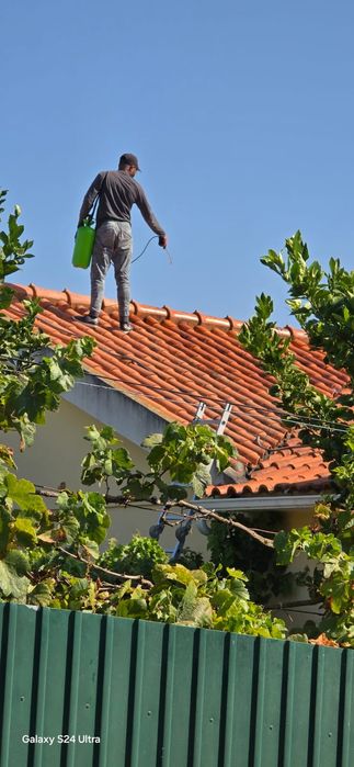 Pinturas telhado, quintas, vivendas,, Pré instalação, Chão flutuante,