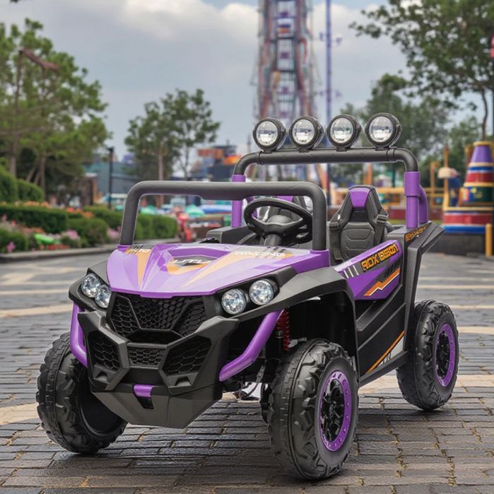 Дитячий електромобіль BAGGY Racing ROX  (24V) двомісний