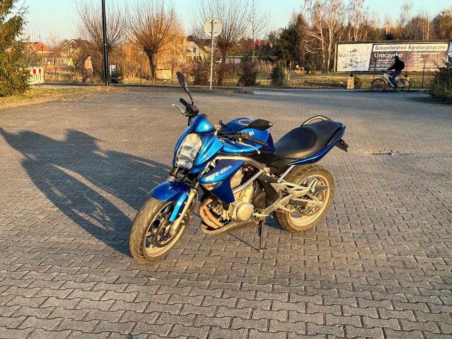 Kawasaki ER-6N 2008r kat. A 72km tylko 21tyś przebiegu