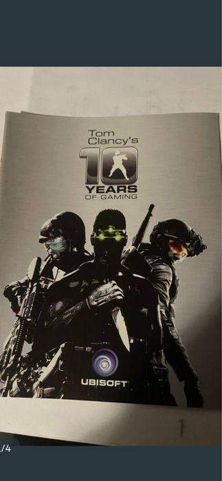 Folheto Tom Clancy’s