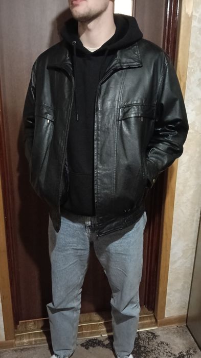 Куртка шкіряна чоловіча, або унісекс