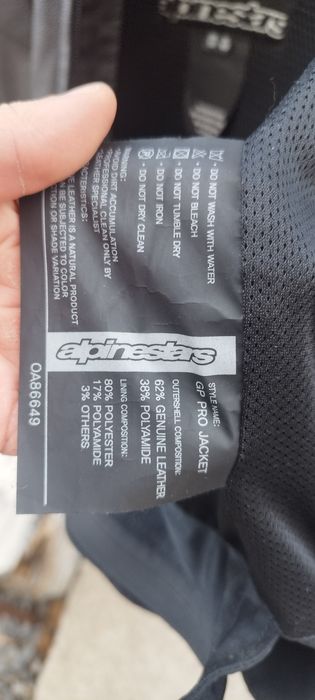 Casaco Alpinestars GP Pro 2016 usado