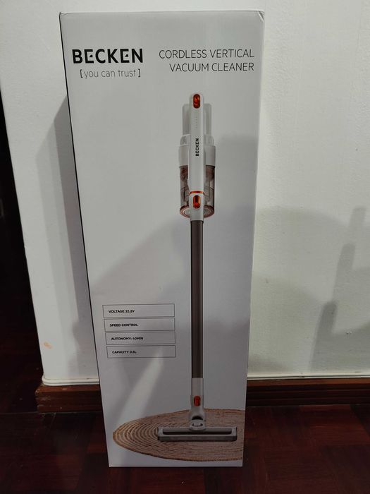 Aspirador Vertical BECKEN BVVC9302 – Como Novo, c/ Garantia e Caixa