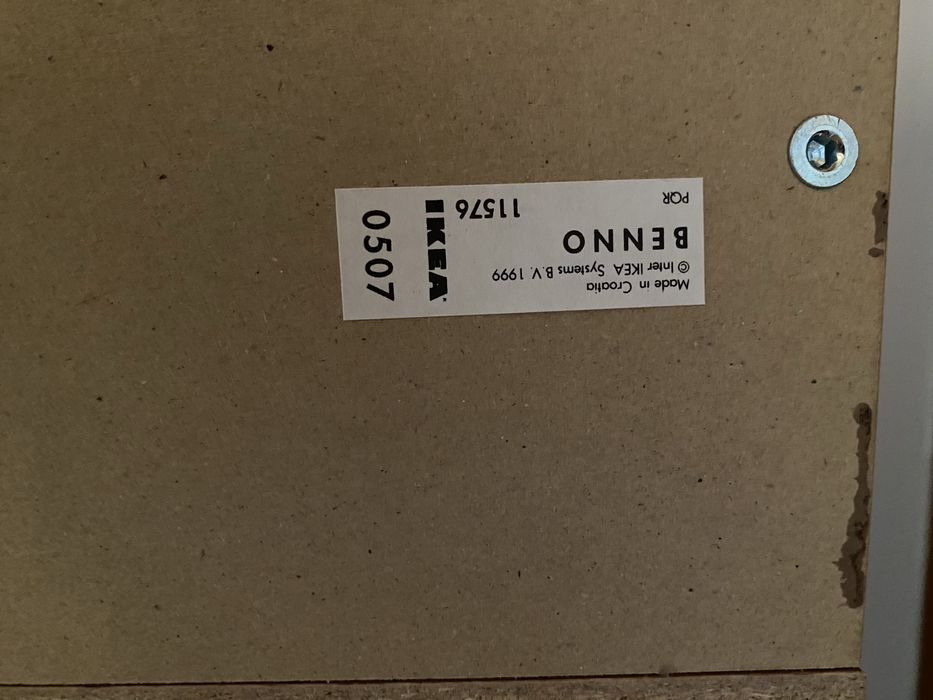 IKEA regał BENNO okleina bukowa
