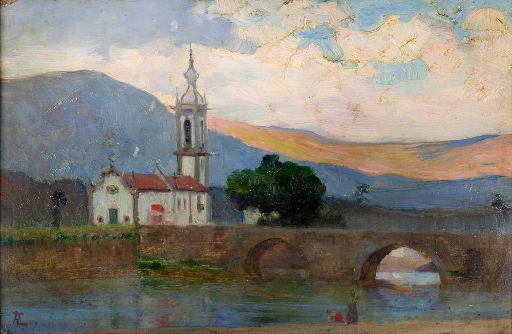 Pintura Ponte Lima, Artur Loureiro, Século XX