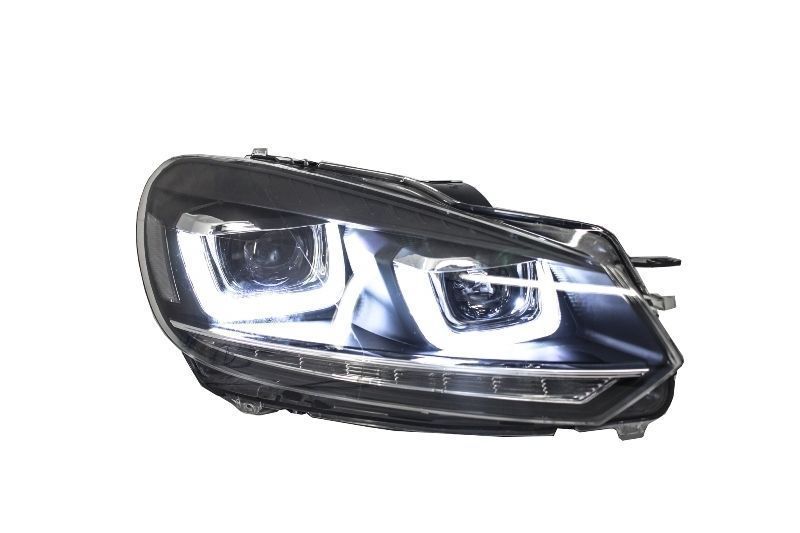 Faróis VW Golf VI 6 (2008 a 2012) Look Xenon H7