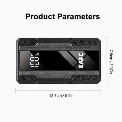 Пусковий пристрій для авто, бустер, павербанк "EAFC"