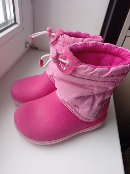 Чобітки 25 Крокс Crocs C8 на дівчинку