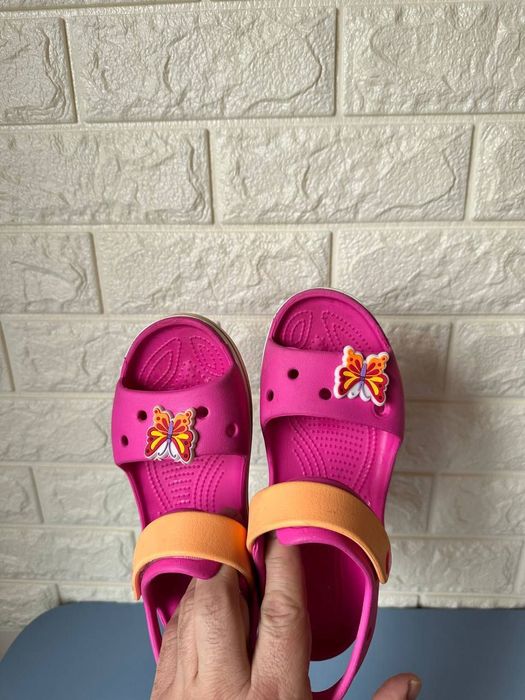 Crocs 34-35p j3 крокси шлепки сандалі босоніжки