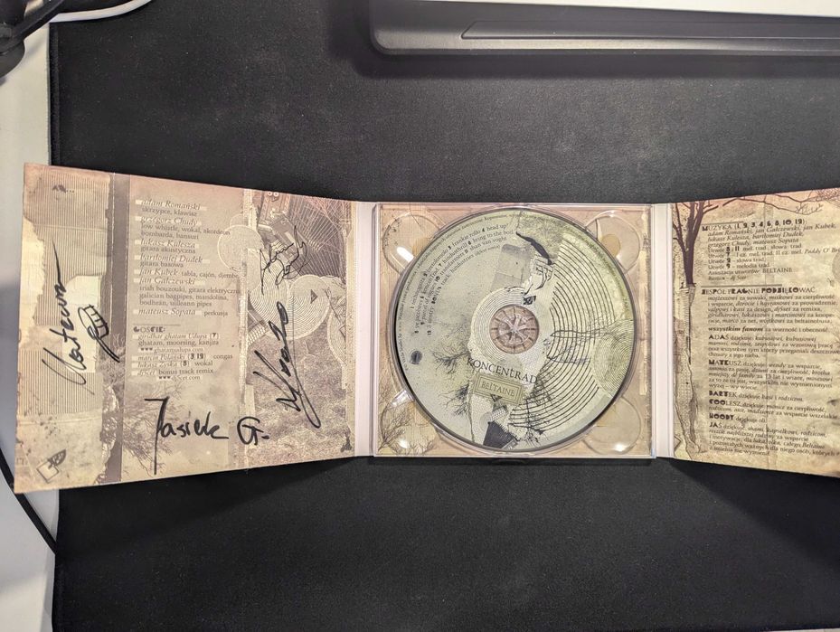 Płyta CD Beltaine – KONCENTRAD z autografami