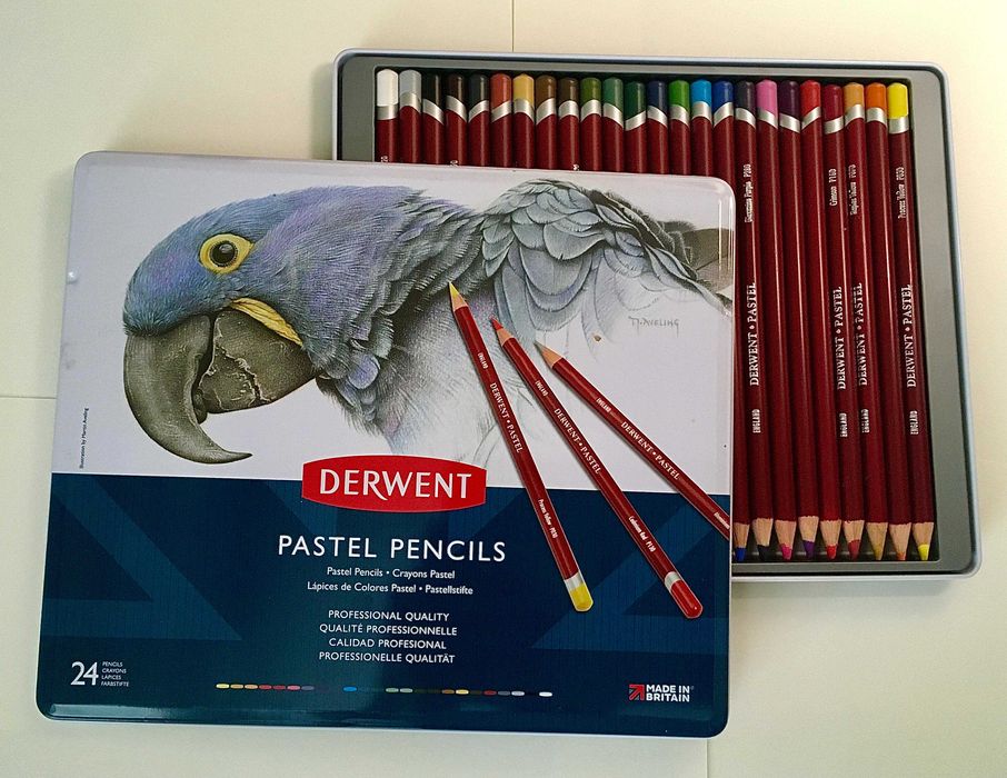Набір олівців: Faber-Castell. Derwent Pastel. ТОРГ
