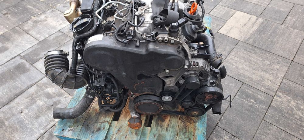 Silnik kompletny 2.0 TDI CAG CAGB Turbo Wtryski Komplet Sprawny Zobacz