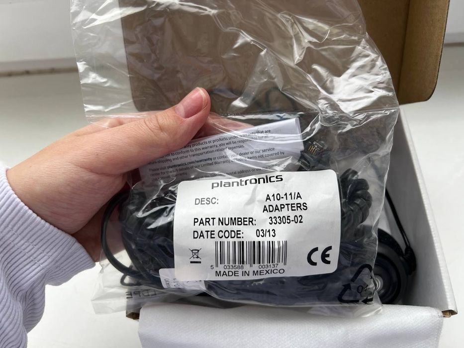 Навушники, гарнітура plantronics hw251n