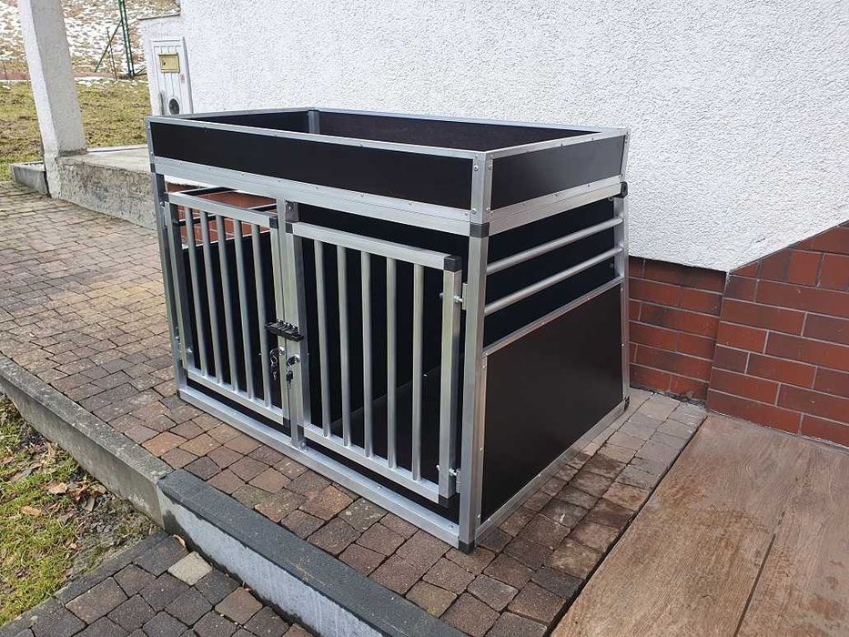 klatka dla psa aluminiowa składana
