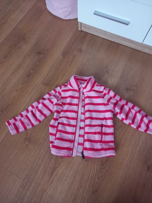 Bluza polarowa 98/104 dziewczęca rozpinana Lupilu
