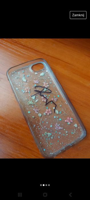 Etui 6s/7/8/se20/se2022 z oryginalnym autografem bryski