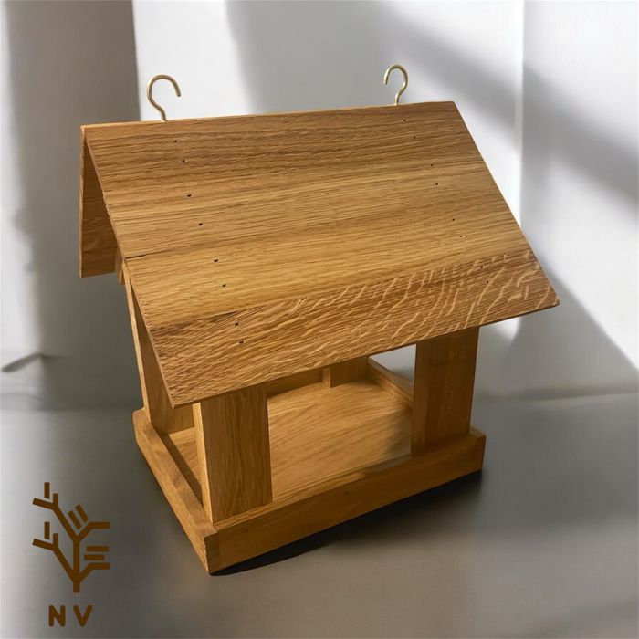 Годівничка для птахів деревʼяна (Дуб)