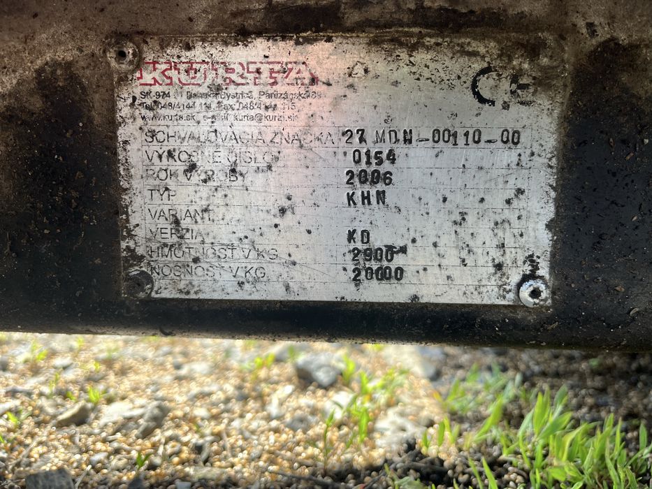 Довга установка мультиліфт Kurta 20 t 2006 p   Atlas Palfinger