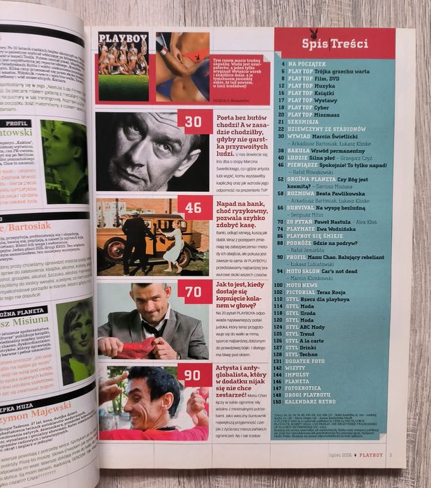 Playboy nr 163 lipiec 2006 idealny stan