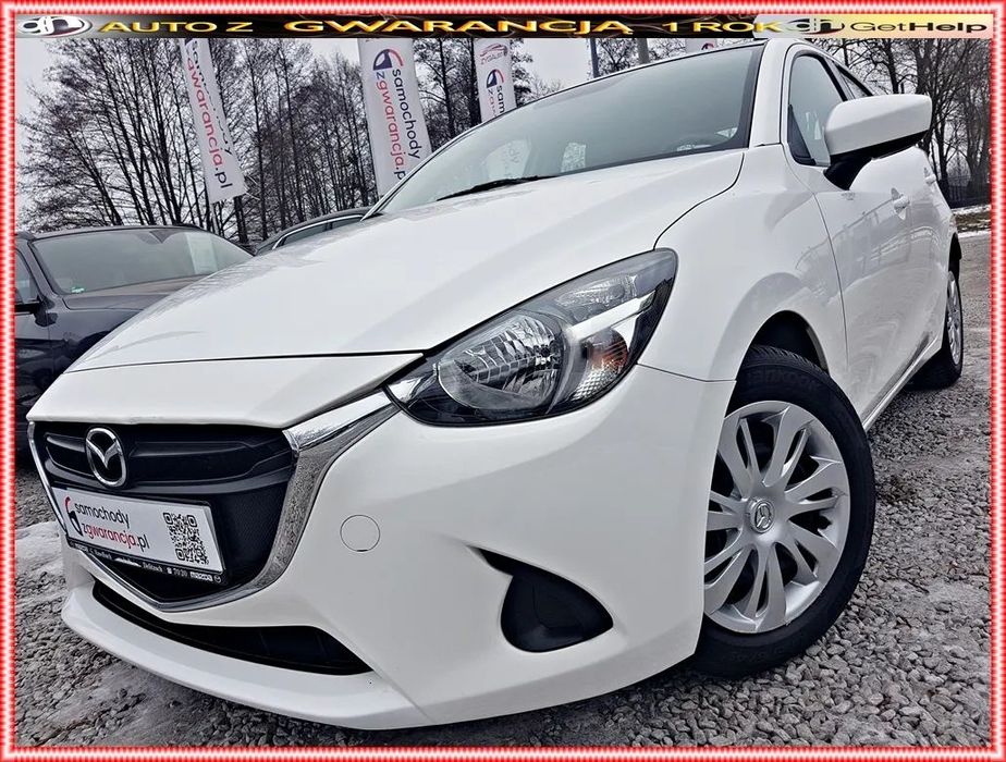 Mazda 2 Piękna MAZDA 2 1.5 16v 75KM serwis MAZDA 100% BEZWYPADEK 1ROK GWARANCJ