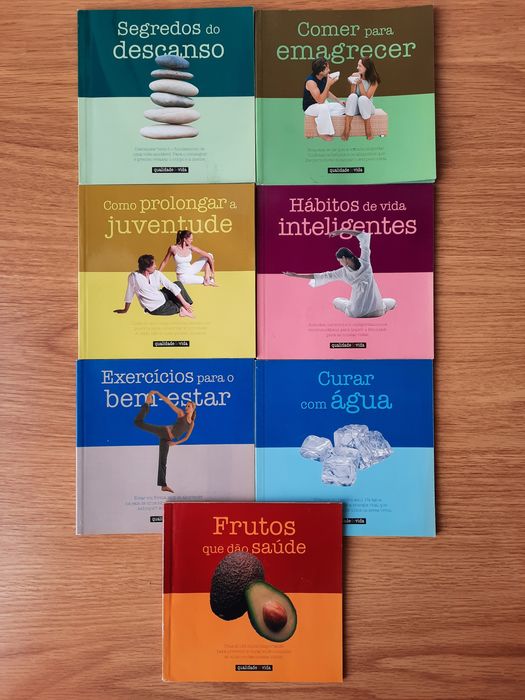 Livros "Qualidade de vida" 7 títulos
