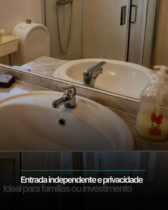 T4 com cave independente T1 e garagem privativa junto ao Jardim Municipal de Vendas Novas – ideal para família ou investimento
