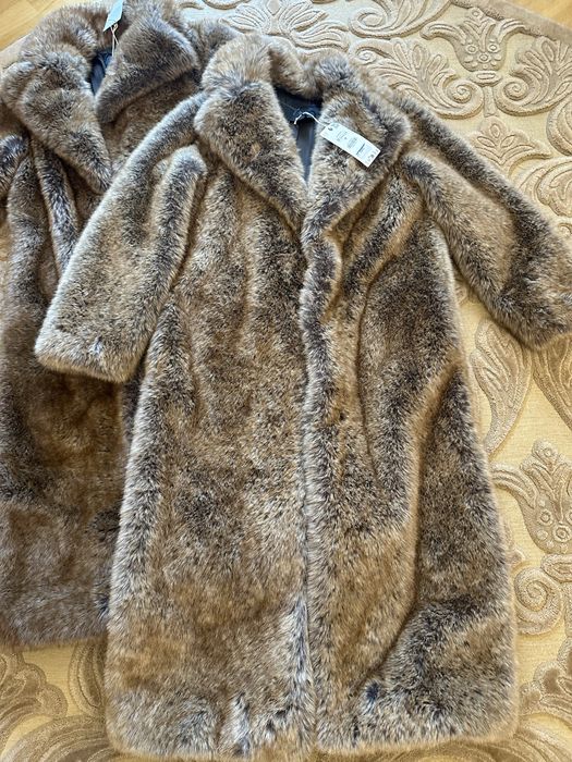 Шуба zara довга розмір S,M  пальто  куртка