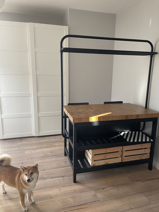 IKEA VADHOLMA lite drewno wyspa kuchenna