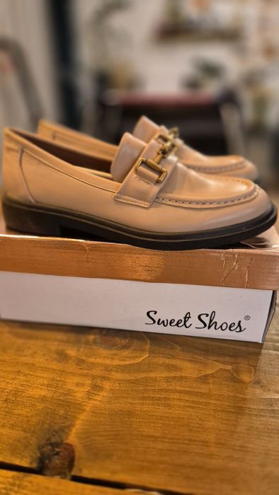 Półbuty damskie, mokasyny Sweet Shoes r. 37 - OKAZJA!