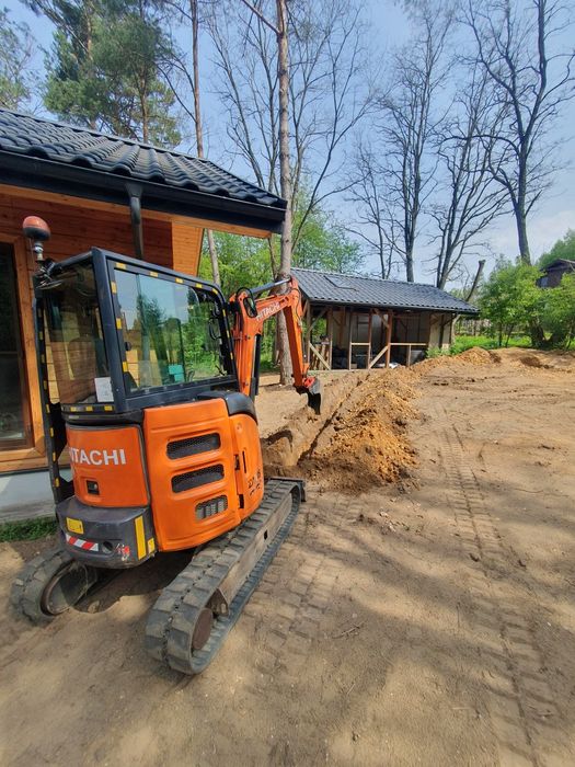 Usługi minikoparką 2,7t Myszków