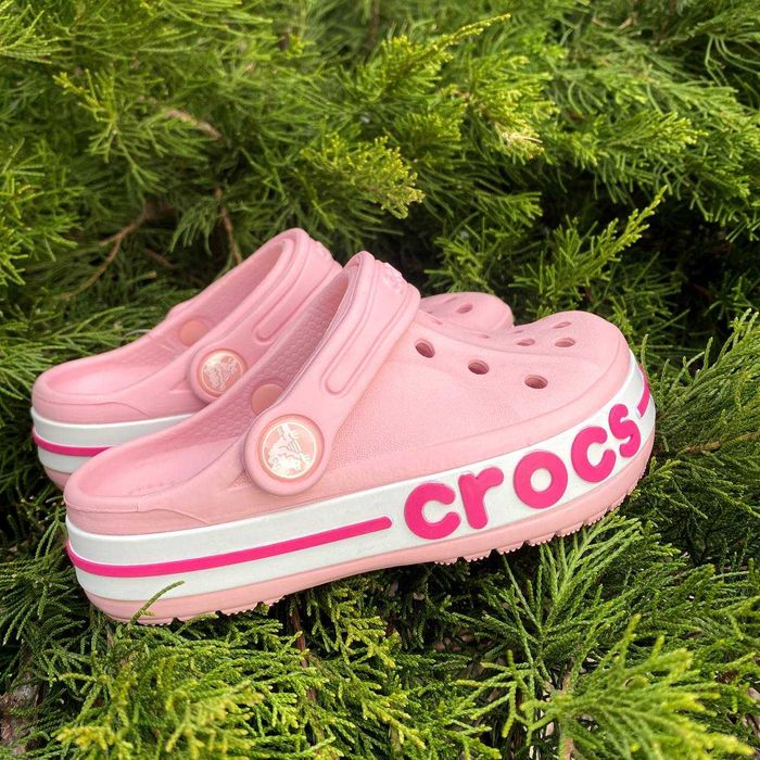 Супер зручні дитячі  крокси Crocs bayaband kids в подарунок джибітс