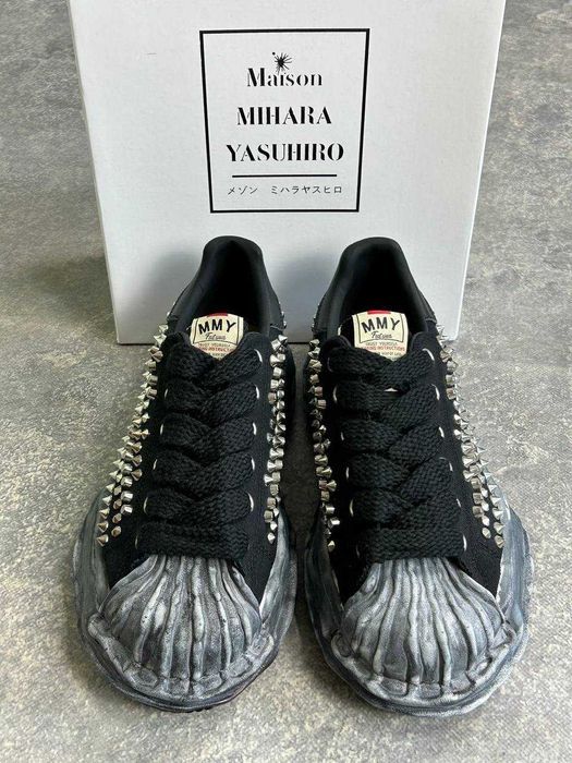 Кеди MMY STUDDED Maison Mihara Yasuhiro с шипами кросівки кроссовки