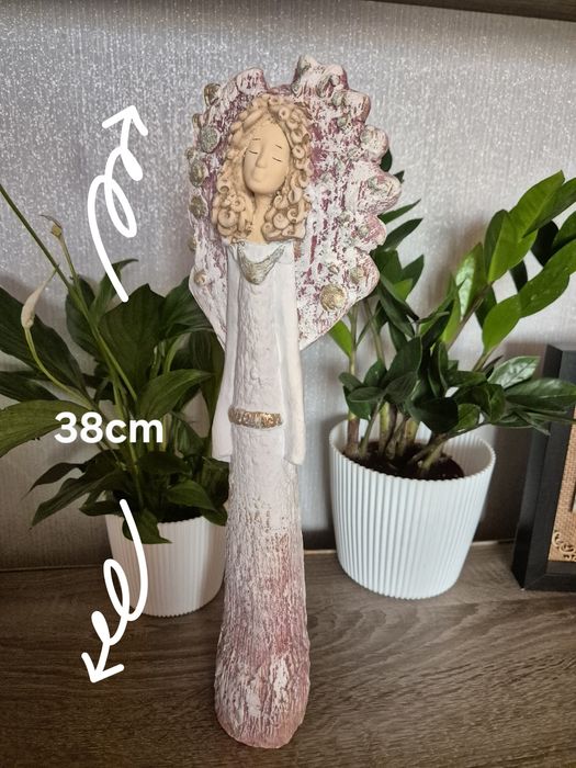 Anioł Figurka Prezent Rękodzieło Podziękowanie