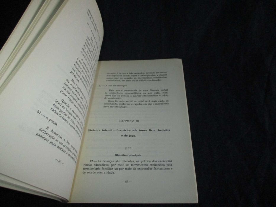 Livro Lições de Ginástica Infantil António Morais Rocha