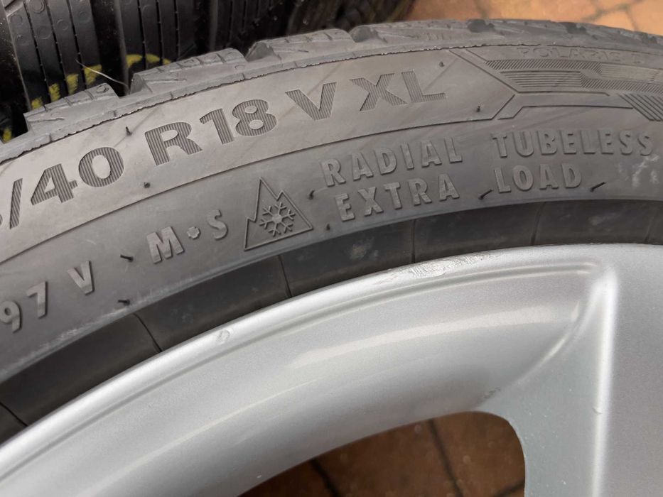 3651. Alufelgi 18" Audi A4 S4 B8 oryginalne 8J ET47 5x112 proste