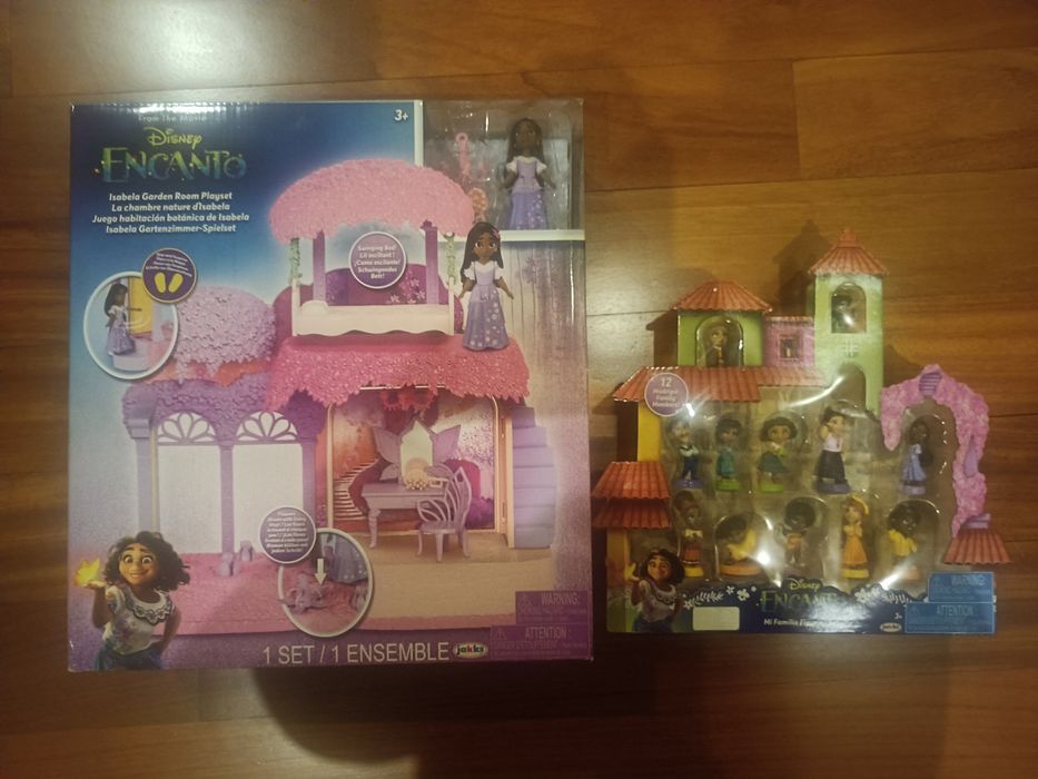 Brinquedo Casa Botânica do filme ENCANTO mais pack figuras