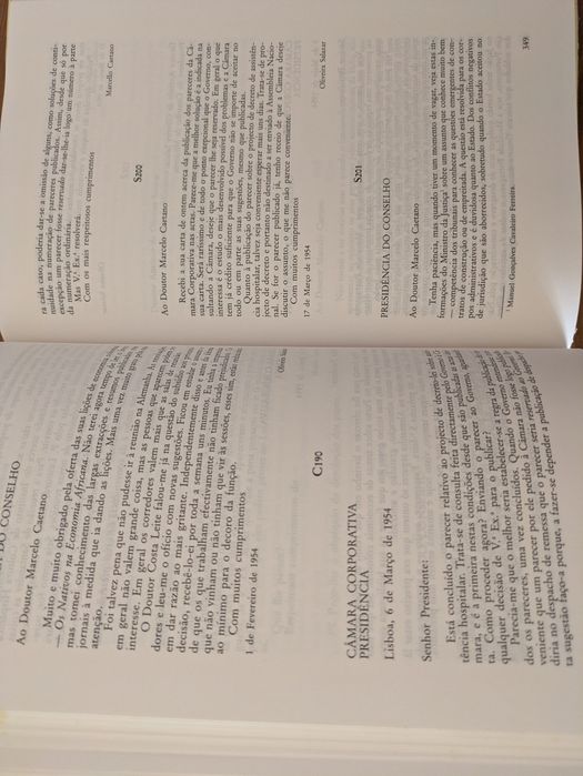 L " Salazar - Caetano - Cartas Secretas " (Opt. Estado)