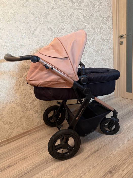 Коляска дитяча візок дитячий kinderkraft moov 2 4в1 + автокрісло