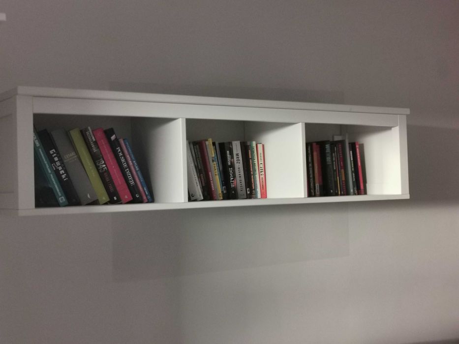 komplet mebli hemnes szafa,duża komoda i półka scienna ikea