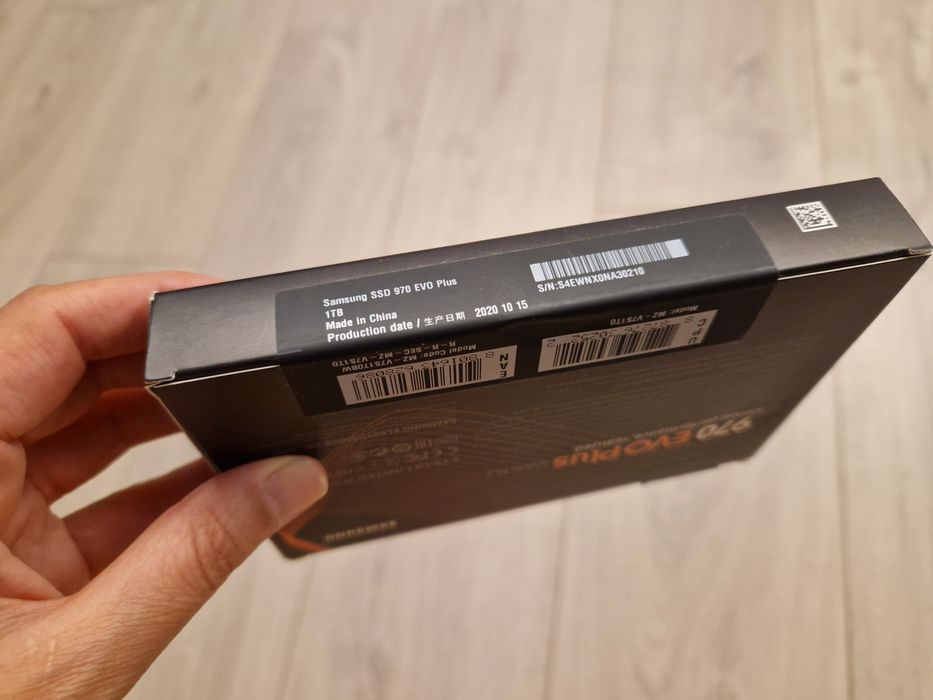 SSD  970 EVO Plus 1 TB Samsung (novo, caixa selada)