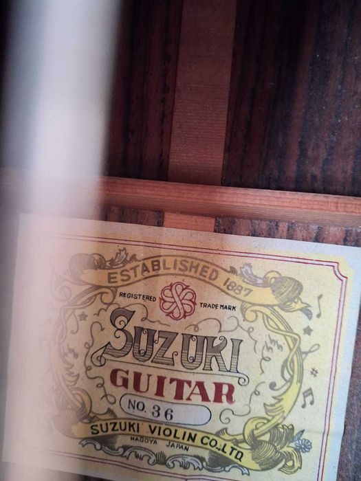 Guitarra Clássica Susuki Vintage