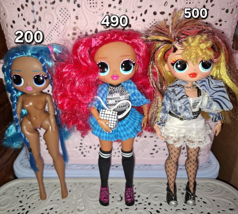 Lol куклы лол Скриблс OMG hello kitty аксессуары  харли квин