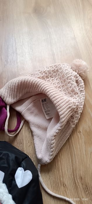 Теплі шапочки на дівчинку 1-3роки