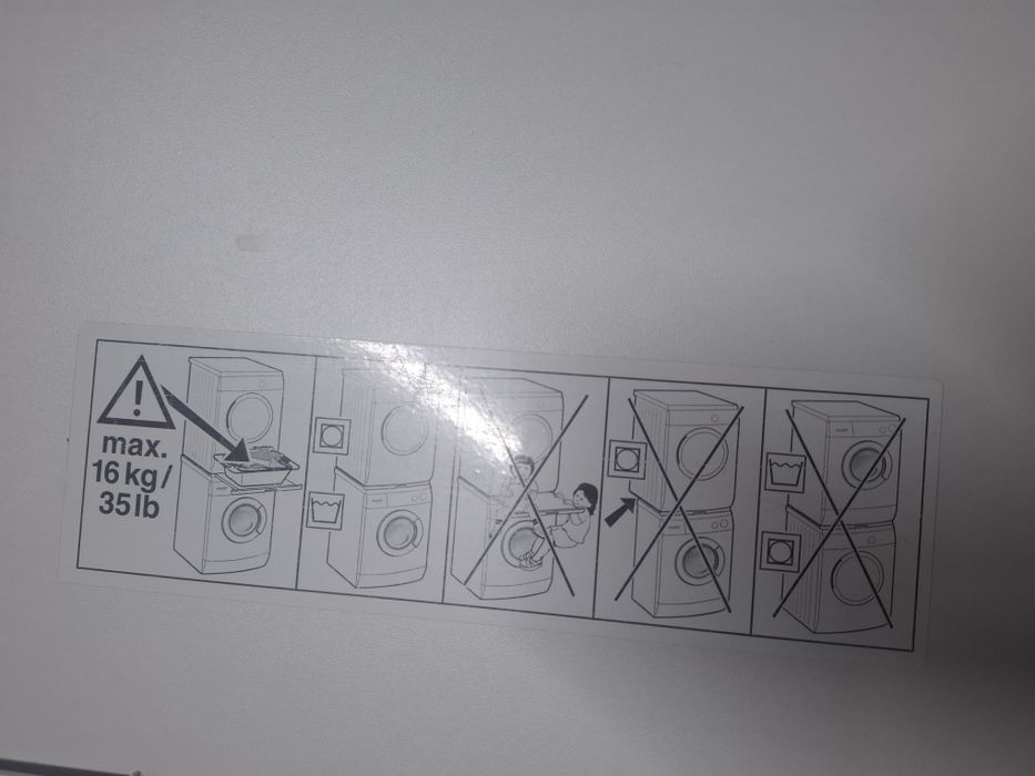 Łącznik pralki i suszarki elektrolux