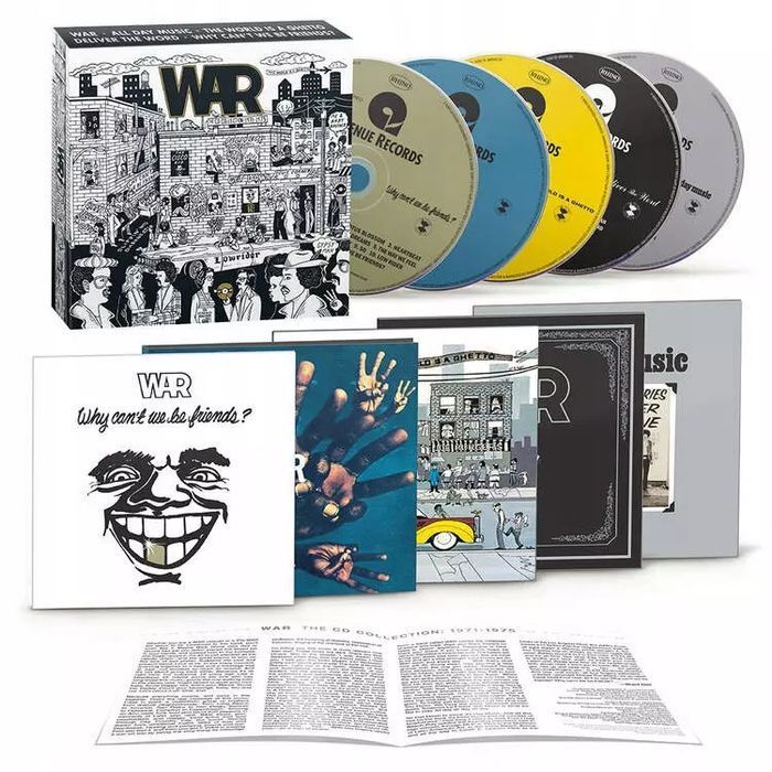 WAR - The CD Collection (1971-1975) (5xCD BOX), CD. Warner Music Polska