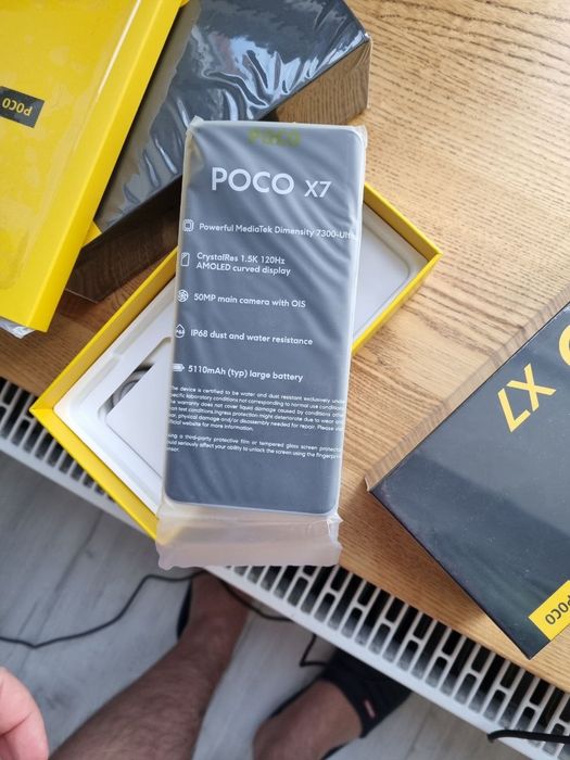Новий! Смартфон POCO X7 5g  8/256GB, Snapdragon 7 Gen 3, 6000 mA, 80w