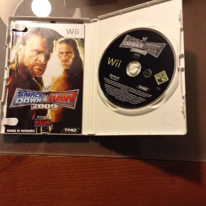 Jogo Wii Smackdown vs Raw 2009